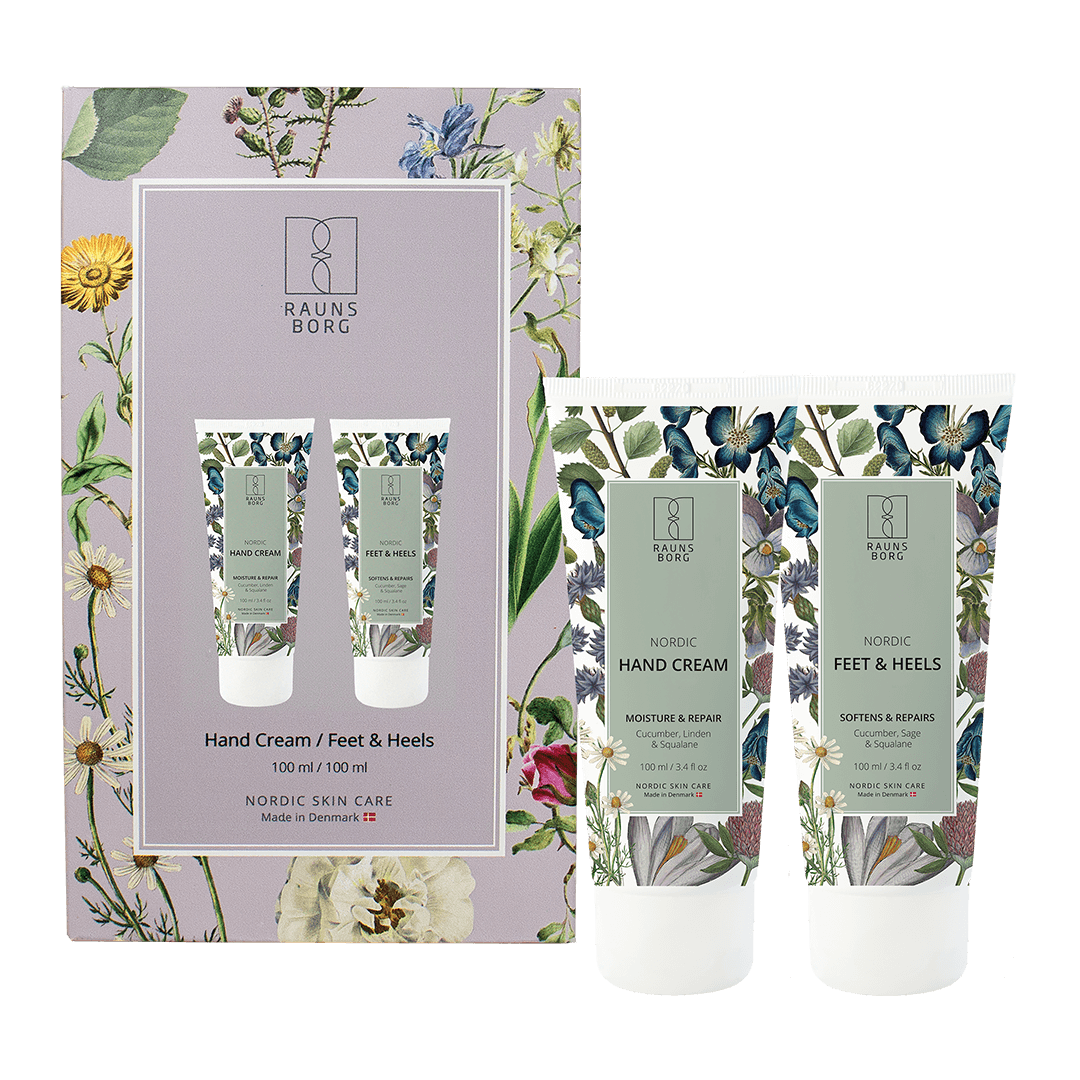 Gaveæske Hand Cream + Feet & Heels