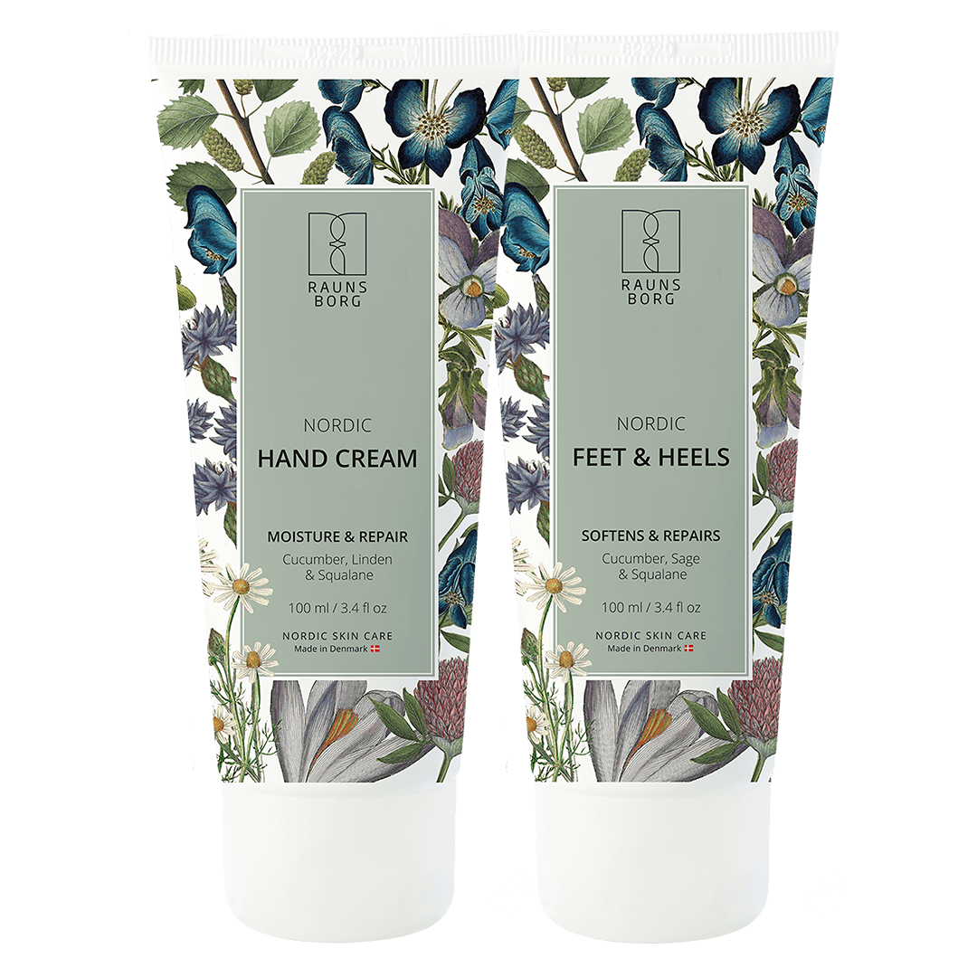 Gaveæske Hand Cream + Feet & Heels