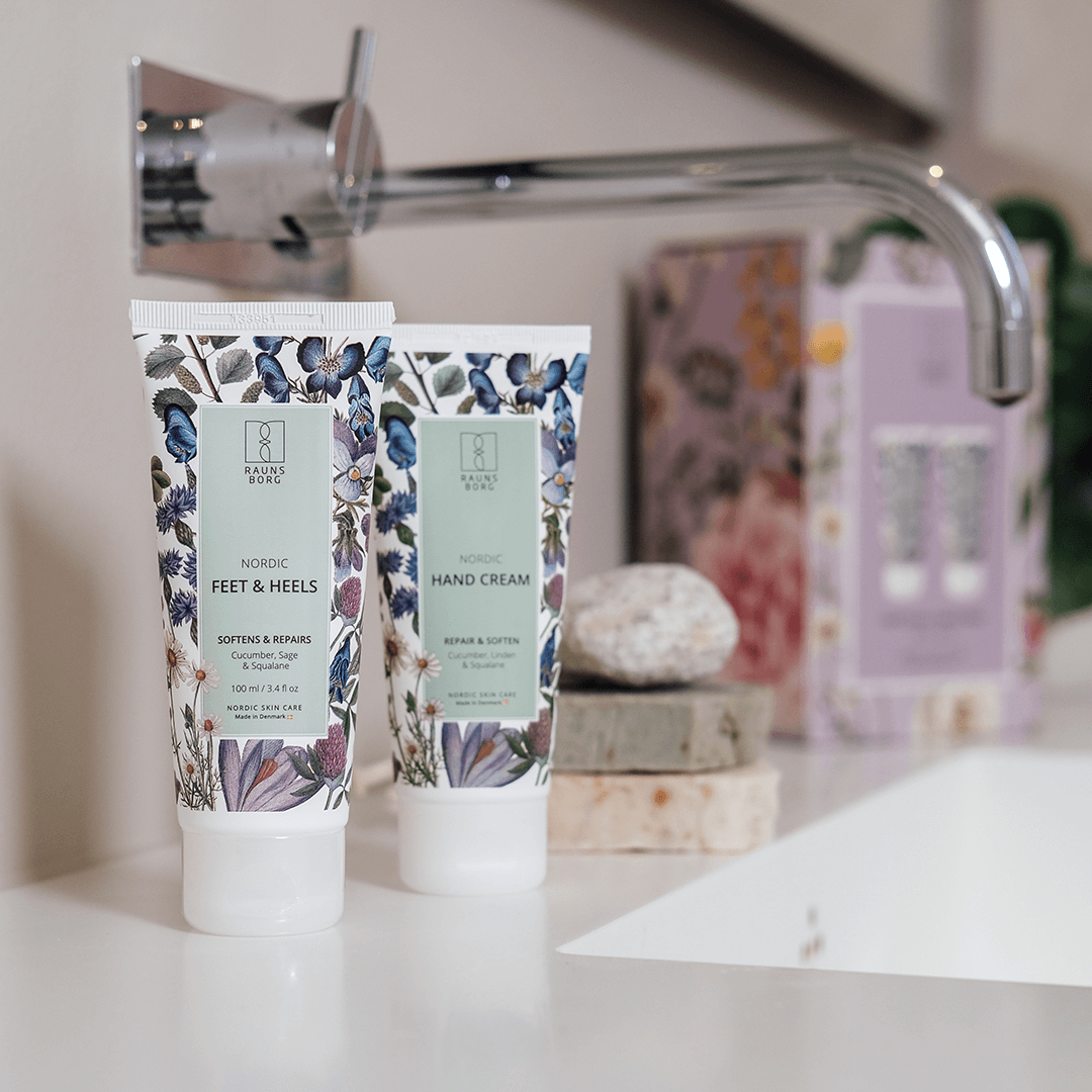 Gaveæske Hand Cream + Feet & Heels