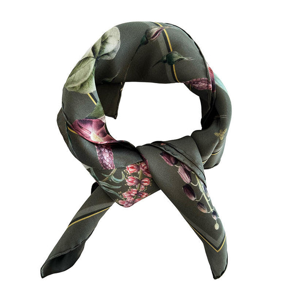 Blossom Garden Silketørklæde 90 cm