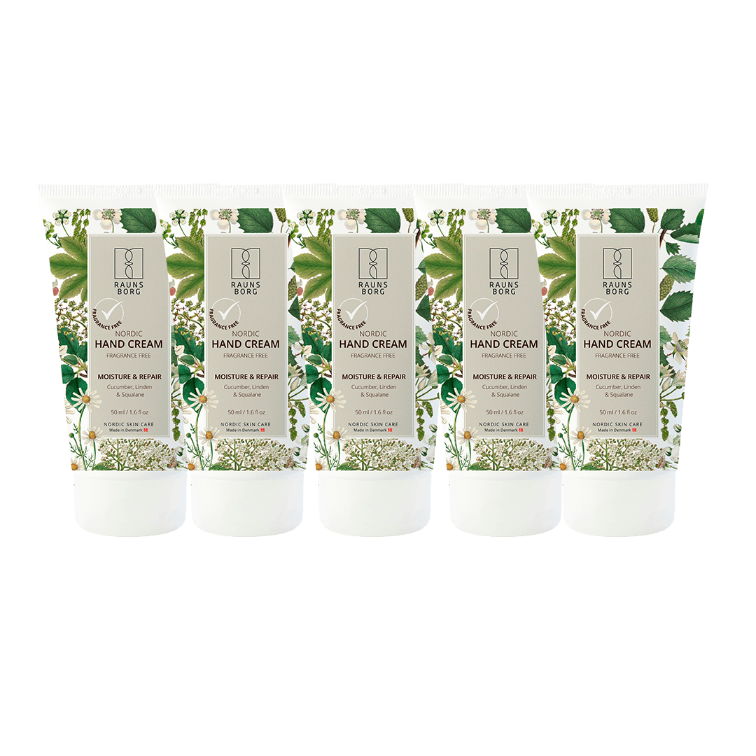 5 x Hand Cream Fragrance Free 50ml
