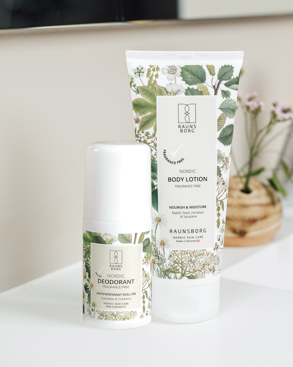 Body Lotion + Deodorant Fragrance Free