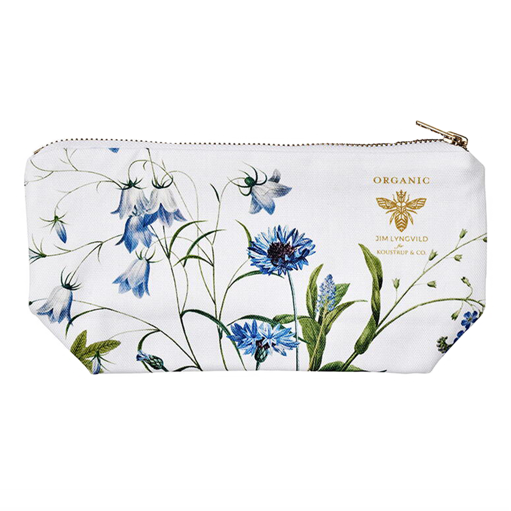 Blue Flower Garden Kosmetiktaske