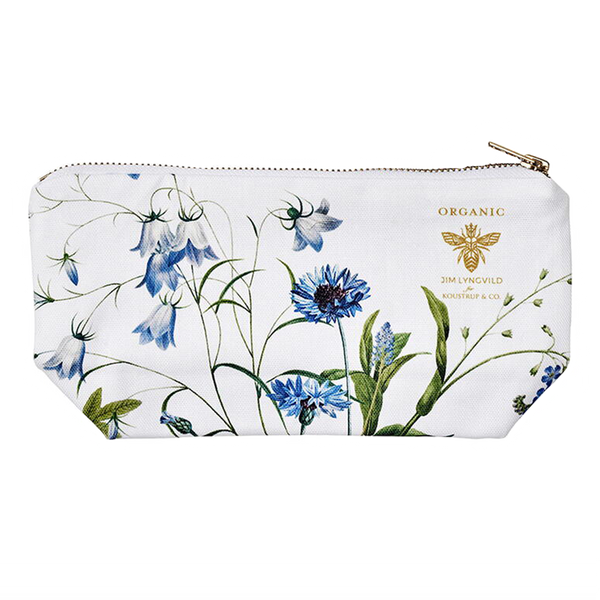 Blue Flower Garden Kosmetiktaske