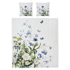 Blue Flower Garden Sengesæt Dobbeltdyne 200x220