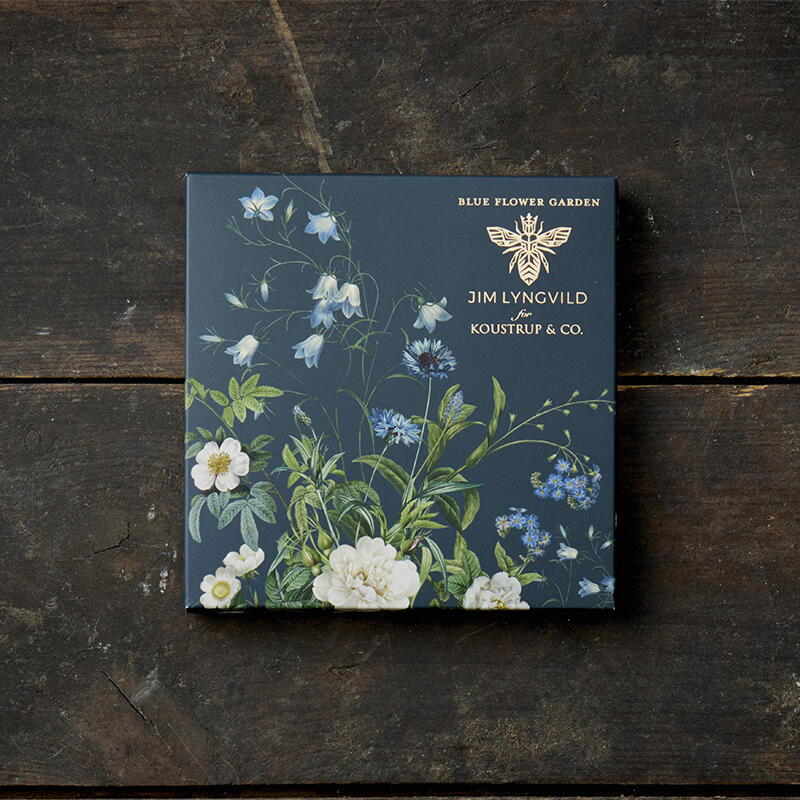 Blue Flower Garden Kortmappe