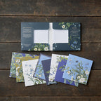 Blue Flower Garden Kortmappe
