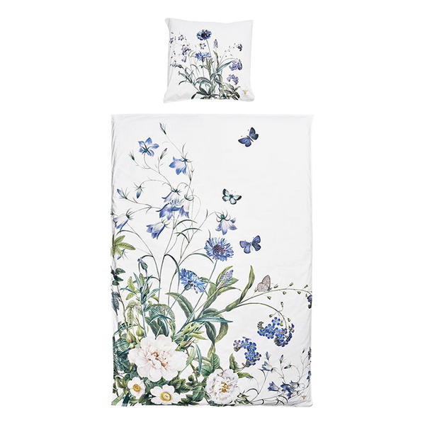 Blue Flower Garden Sengesæt 140x200