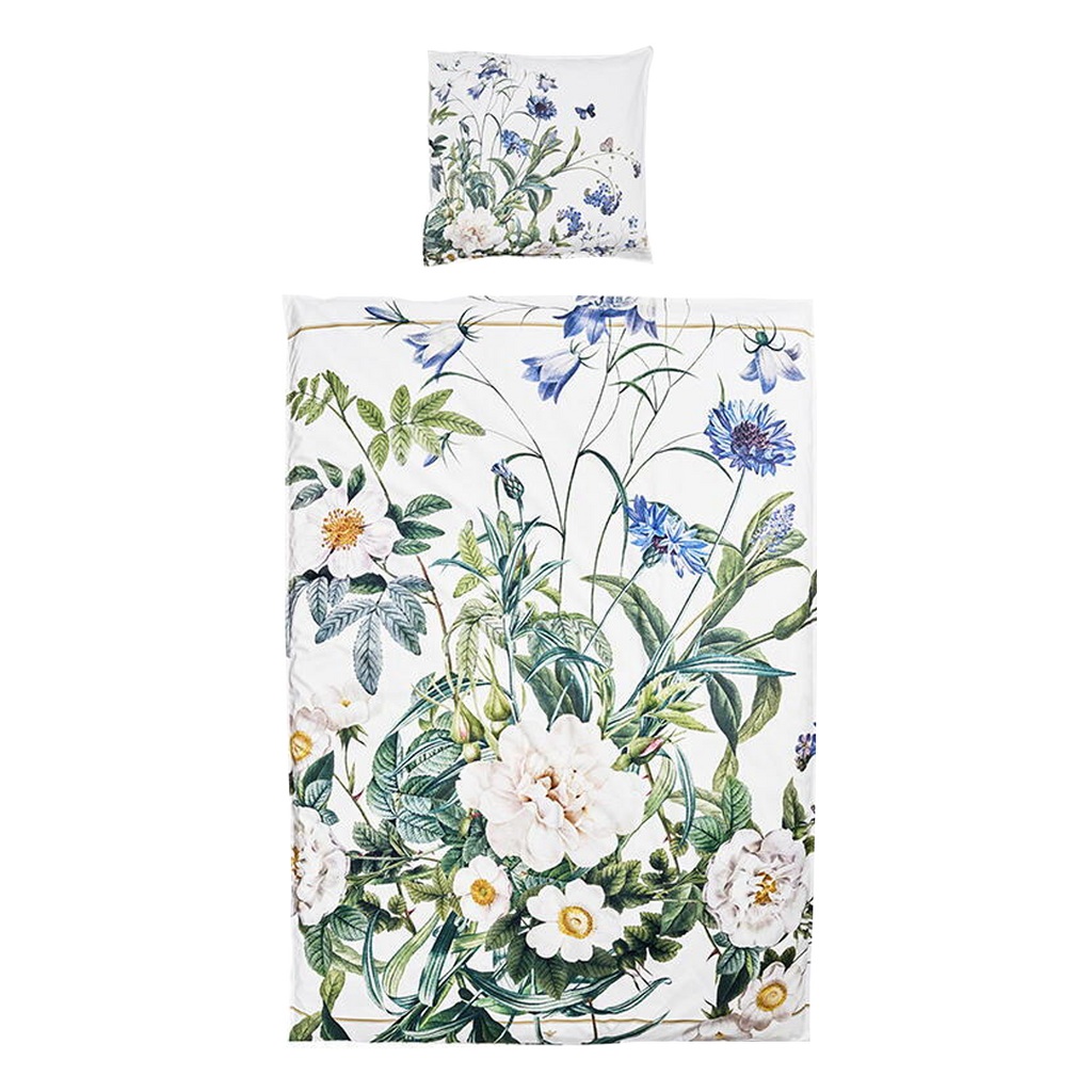 Blue Flower Garden Sengesæt 140x200
