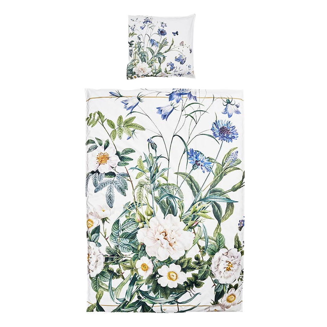 Blue Flower Garden Sengesæt 140x200