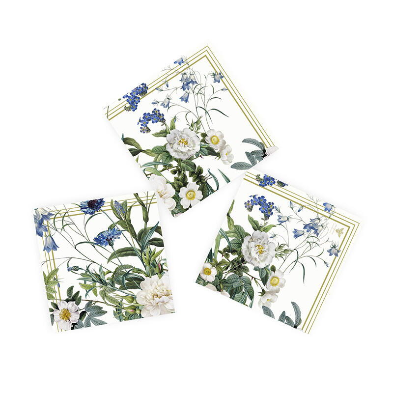 Blue Flower Garden Servietter 20stk.
