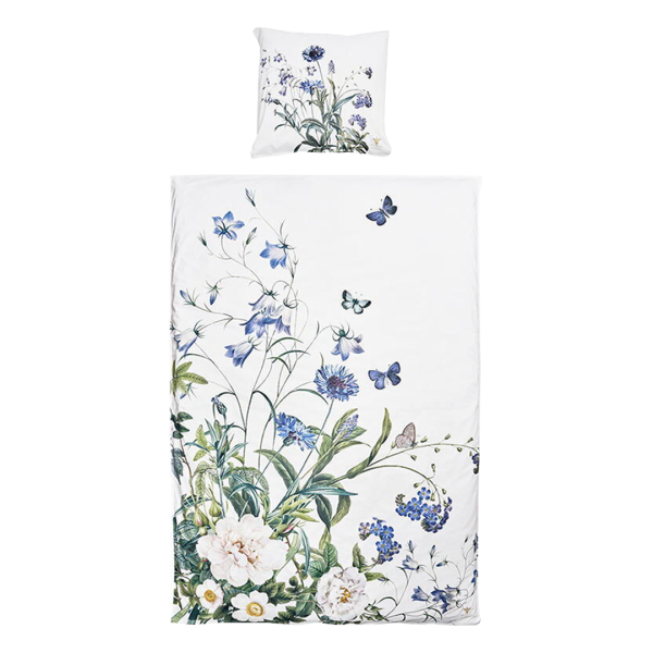 Blue Flower Garden sengetøj Jim Lyngvild design